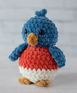 Belinda the Crochet Bluebird
