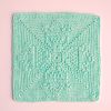 Dishcloth Crochet Pattern, Written and Graph Solid Floral Square Pattern in English PDF, Textured Crochet Project for Home, Modern Design