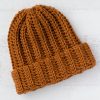 Ribbed Wonder: An Easy Crochet Hat