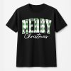 Merry Christmas T-Shirt, Plaid T-Shirt, Christmas Family, Xmas Gift ,Woman Xmas ,Cute Winter Holiday