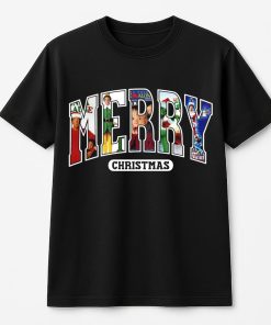 Merry Christmas 90s Movies T-Shirt , Retro, For Girlfriend