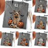 Png Comfort Colors Dog Shirt: 50 Breeds Available PNG Design- Custom Ghost & Boba Tea Halloween Tee